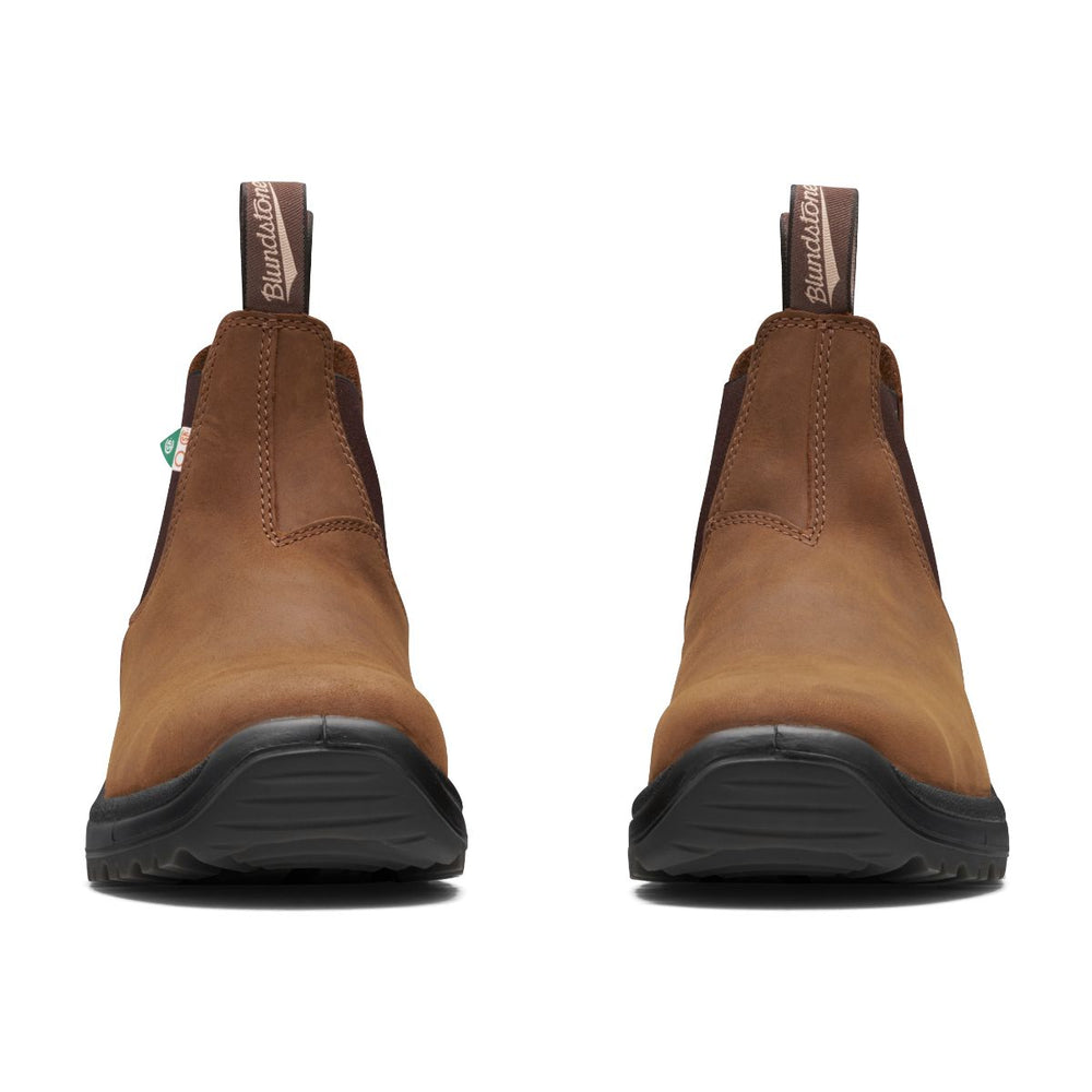 Blundstone 164 Work & Safety Unisex Boot in Saddle Brown