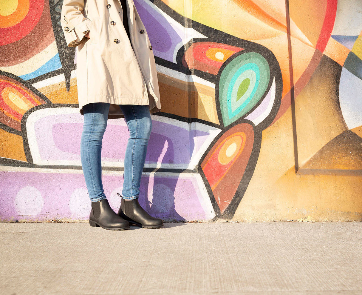 Blundstone 2068 Women's Low Heel Boot In Black