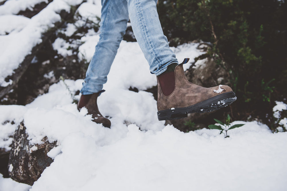 Blundstone 584 Winter Unisex Waterproof Rustic Brown Boot