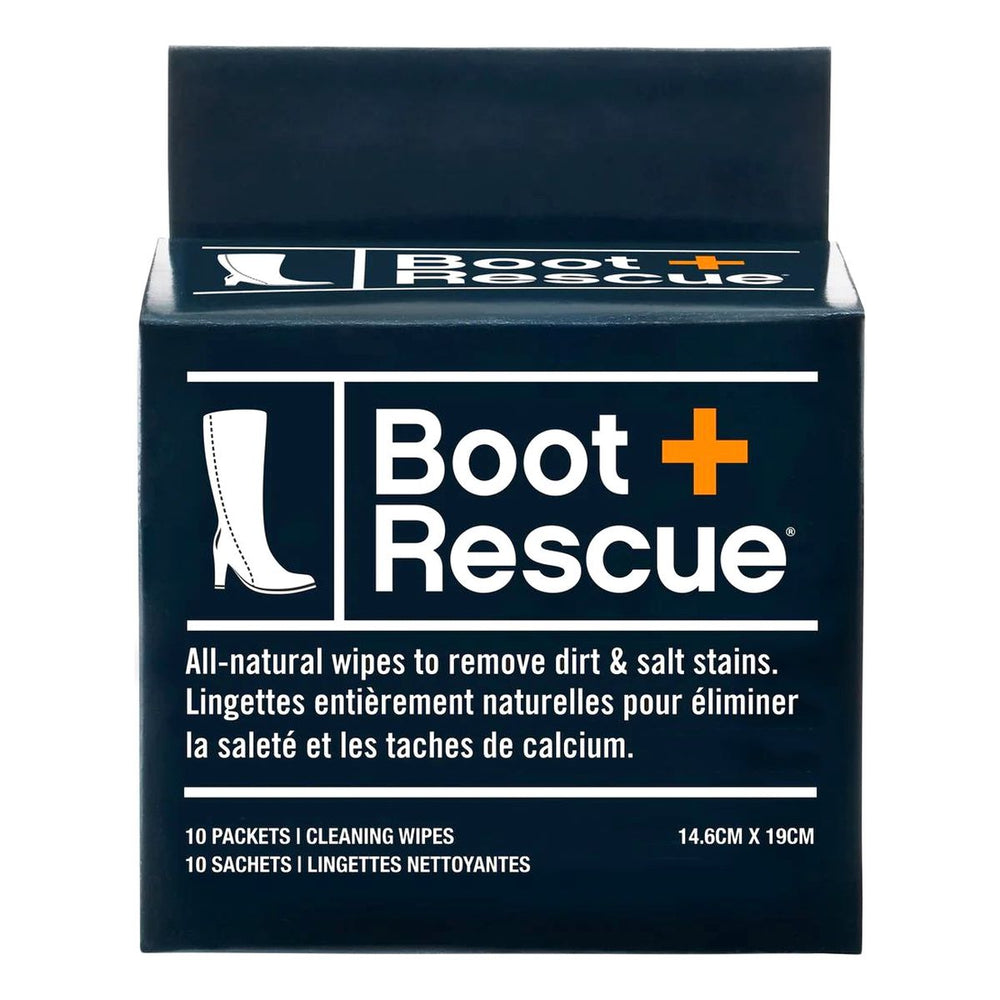 Boot Rescue All-Natural Cleaning Wipes for Leather and Suede Shoes & Boots