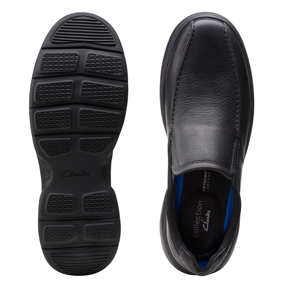 Clarks Men's Bradley Step Slip-On – Black
