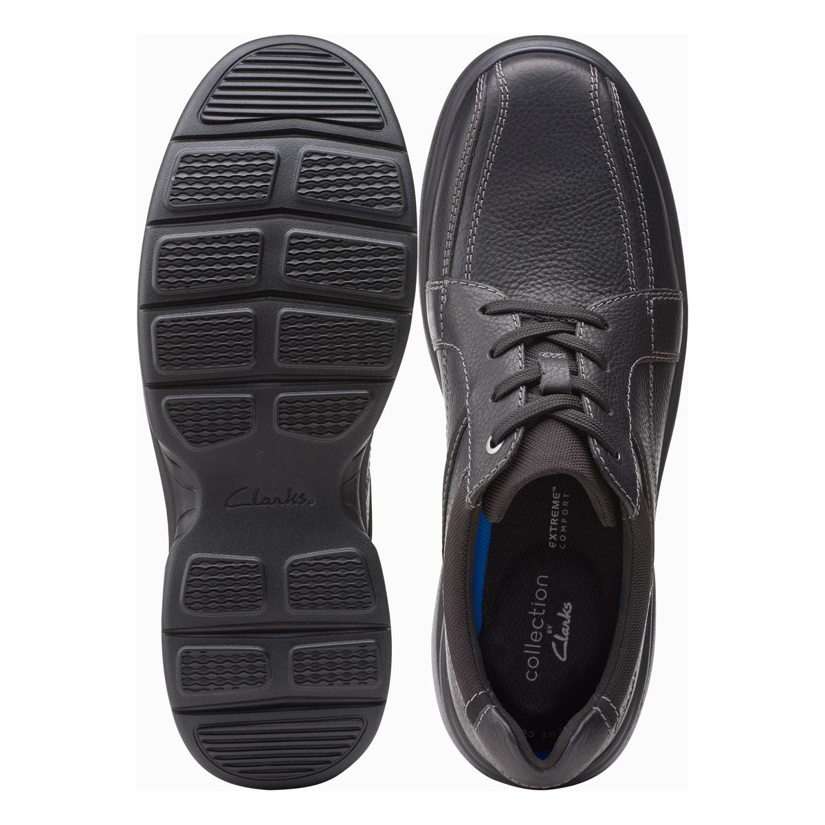 Clarks Men's Bradley Walk Lace-Up in Black