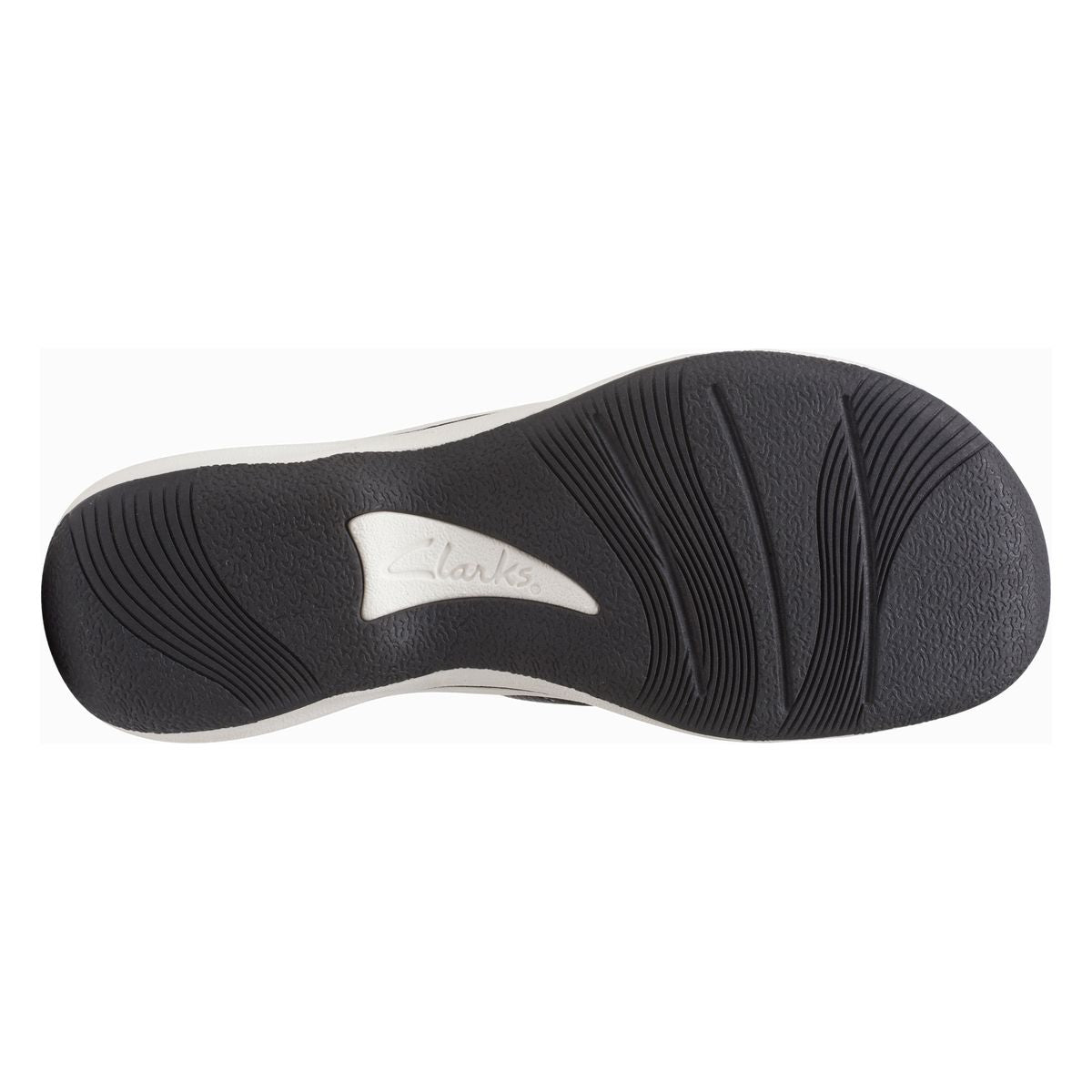 Clarks Brinkley Flora Women's Thong Sandals in Black