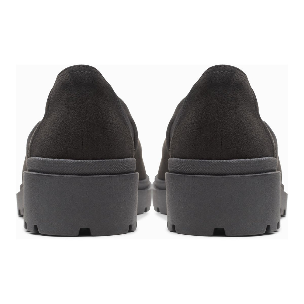 Clarks Calla Style Slip On Women's Loafer in Black