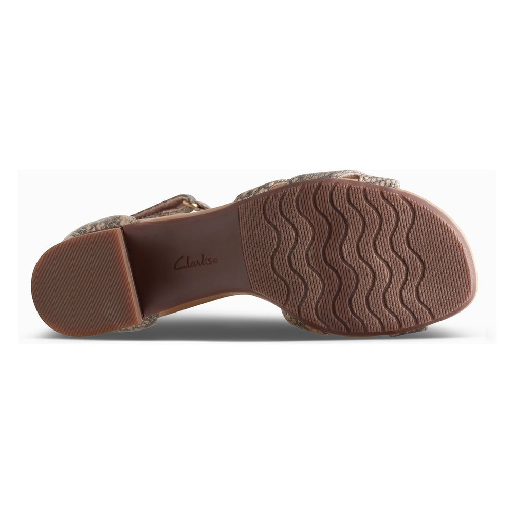 Clarks Desirae Lily Heeled Women's Sandal in Beige