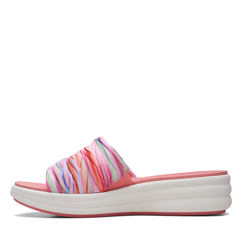 Clarks Women's Drift Petal Wedge Sandals in Multi