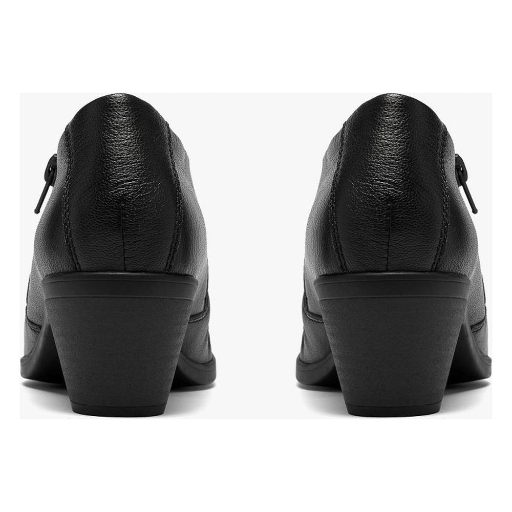 Clarks Women's Emily 2 Vine Leather Shoes - Black