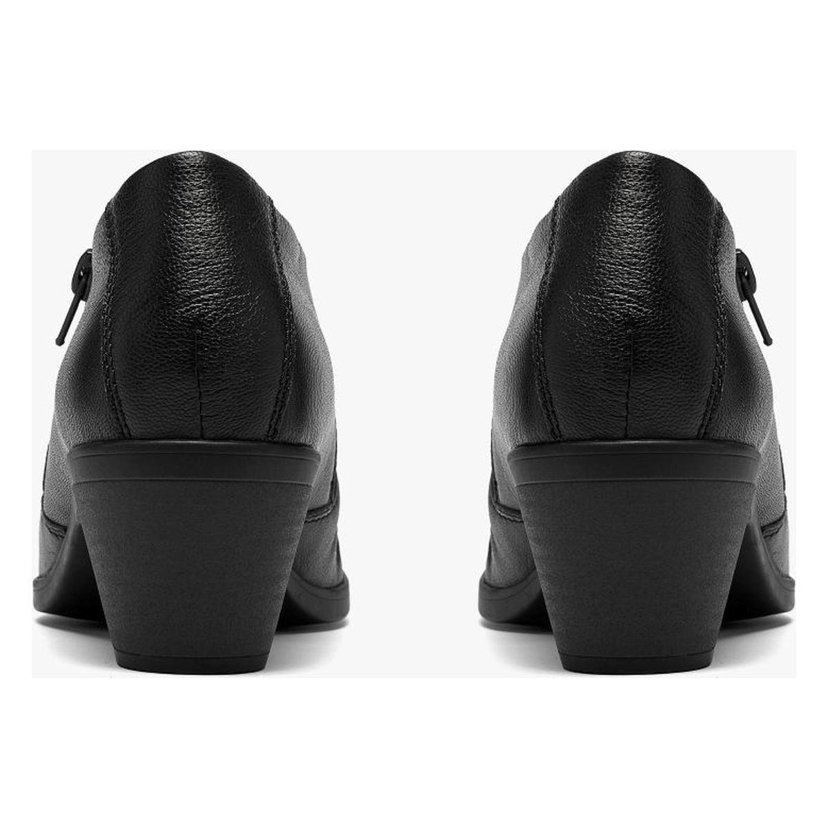 Clarks Women's Emily 2 Vine Leather Shoes - Black