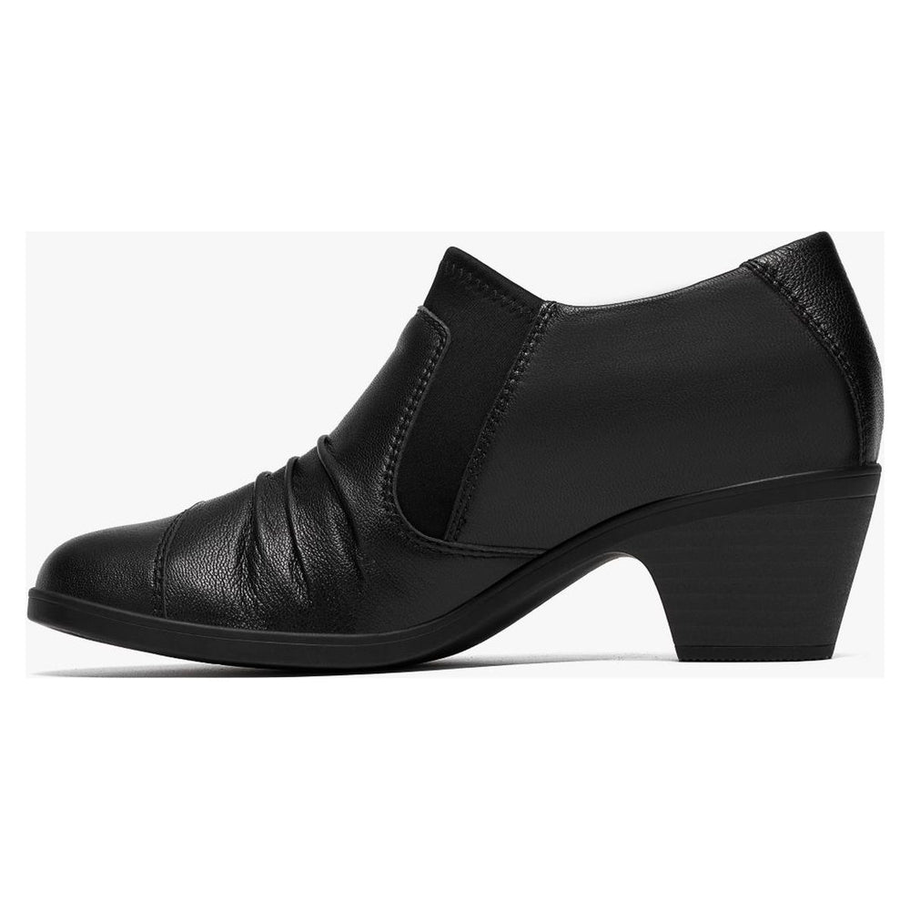 Clarks Women's Emily 2 Vine Leather Shoes - Black