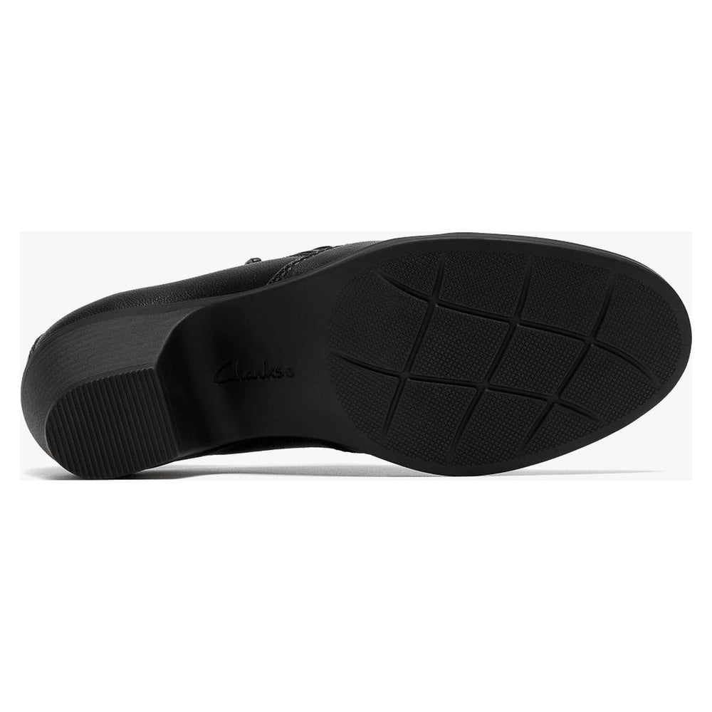 Clarks Women's Emily 2 Vine Leather Shoes - Black