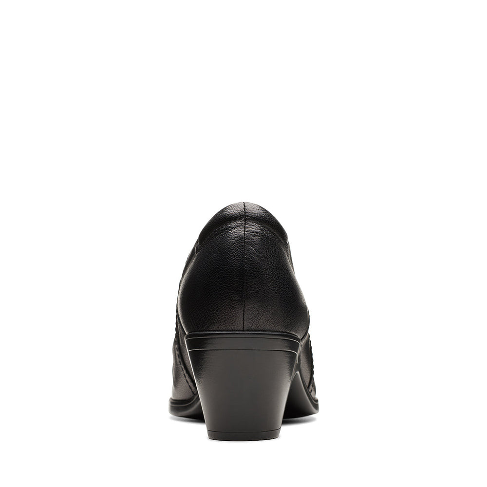 Emily Cove Women's Dress Slip-On Pump in Black