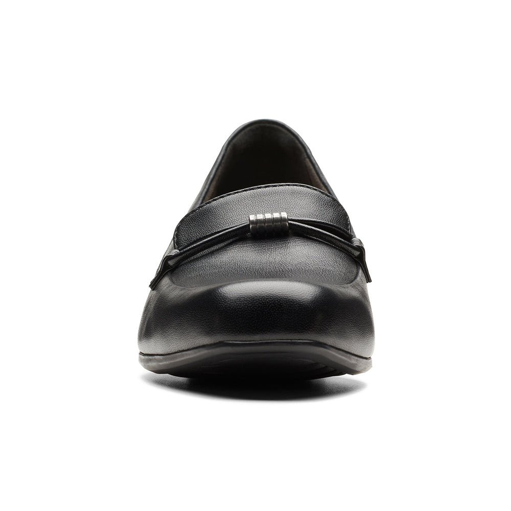 Clarks Juliet Shine Women's Loafers in Black