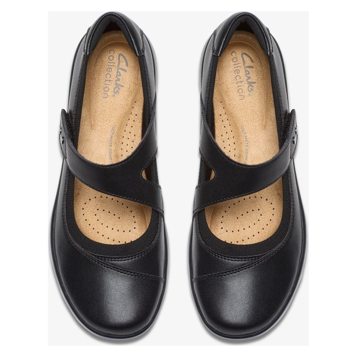 Clarks Women's Kaetlyn Jane Wide Width Mary Jane - Black