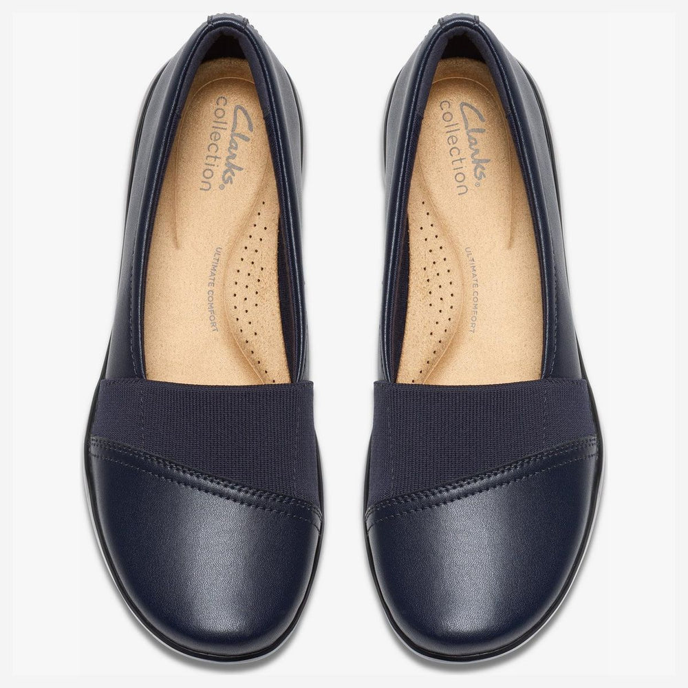 Clarks Kaetlyn Rhea Women's Loafer in Navy