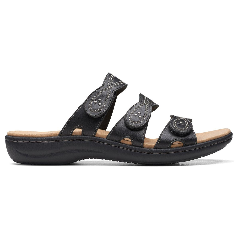 Clarks Laurieann Ayla Flat Women's Sandals in Black