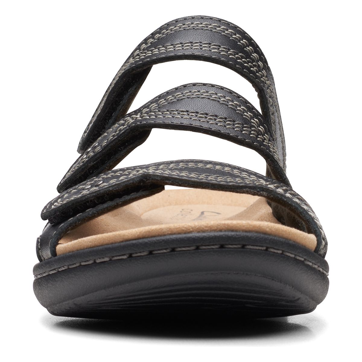 Clarks Laurieann Ayla Flat Women's Sandals in Black