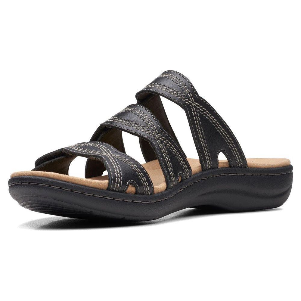 Clarks Laurieann Ayla Flat Women's Sandals in Black