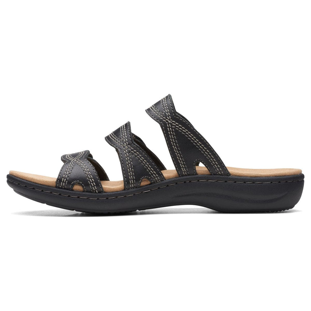 Clarks Laurieann Ayla Flat Women's Sandals in Black