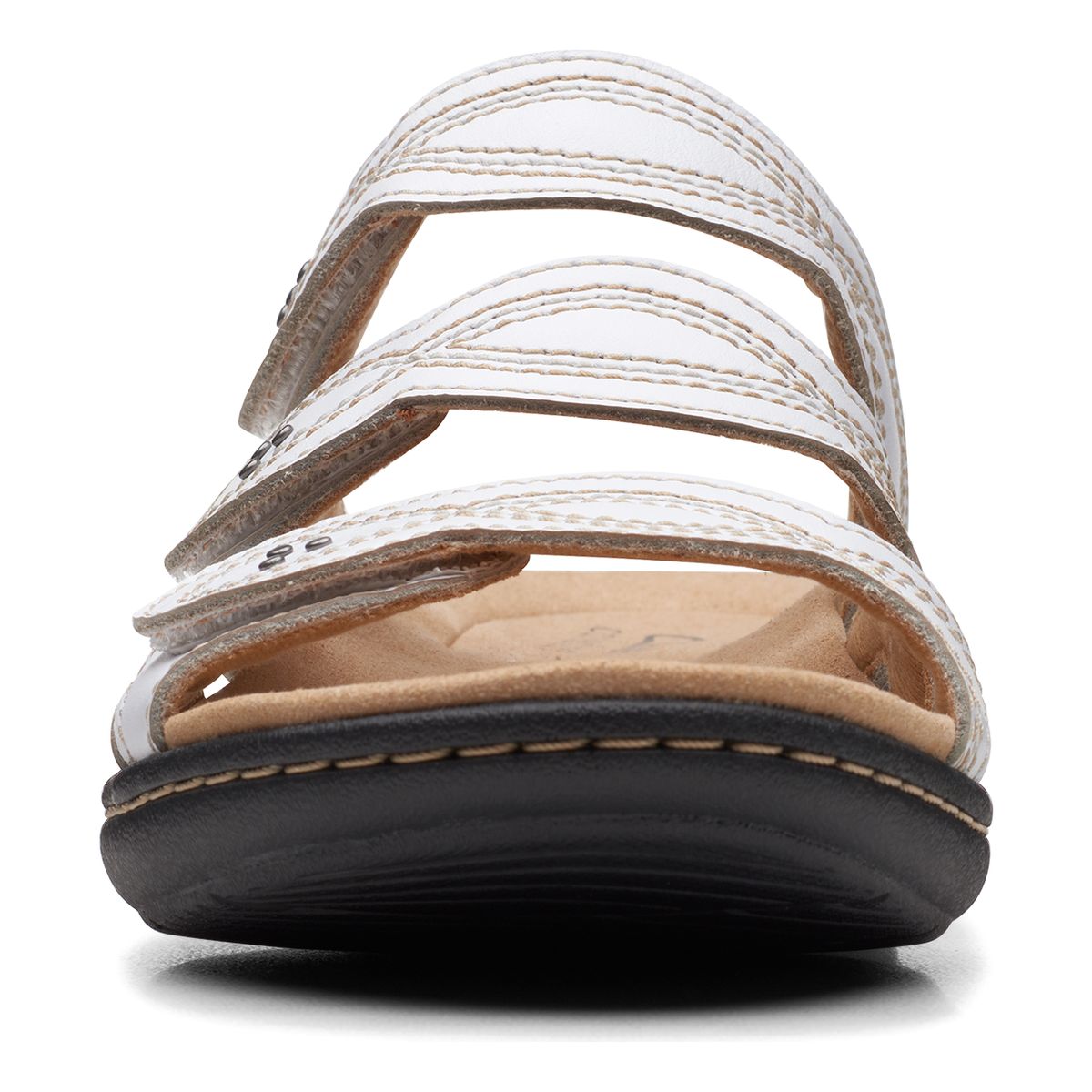Clarks Laurieann Ayla Women's Flat Sandals in White