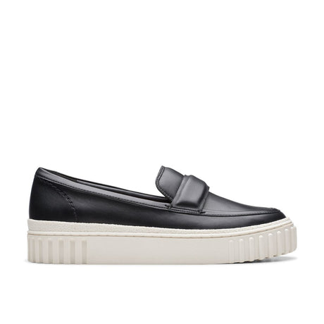 Clarks Mayhill Cove Women's Loafers in Black, Flat comfortable loafer style flats, Style #26176435