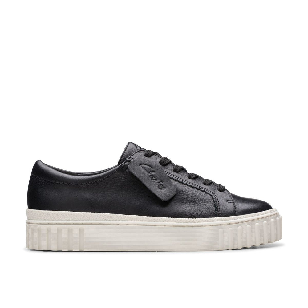 Clarks Mayhill Women's Walk Sneakers in Black, Comfortable summer walking shoe, Style #26176436