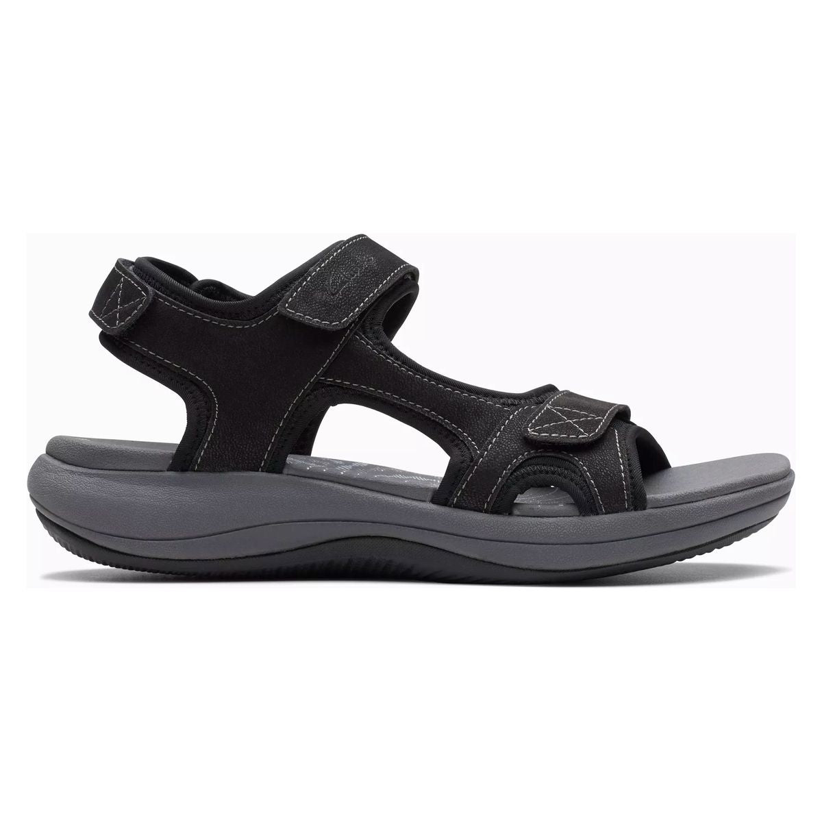 Clarks Mira Bay Women's Strap Sandal in Black