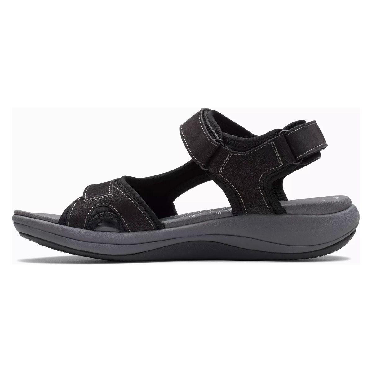Clarks Mira Bay Women's Strap Sandal in Black