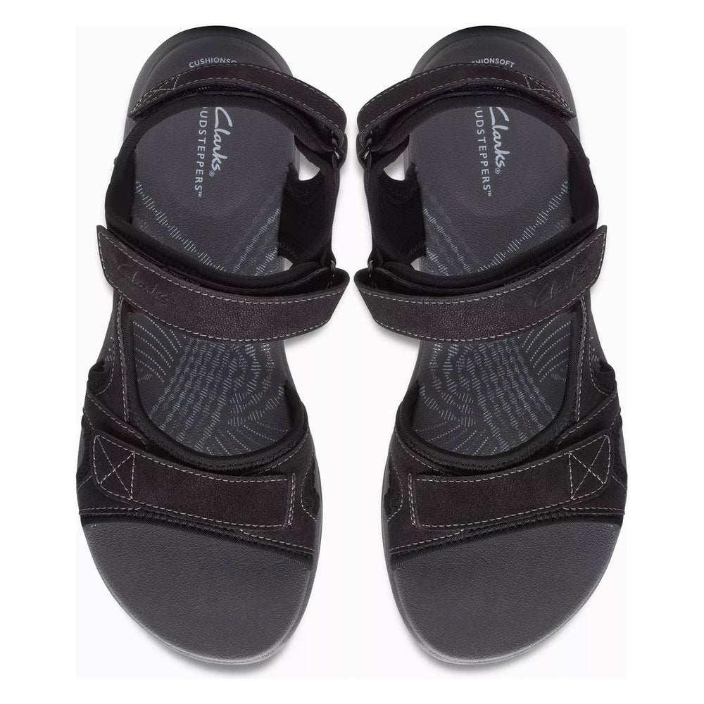 Clarks Mira Bay Women's Strap Sandal in Black