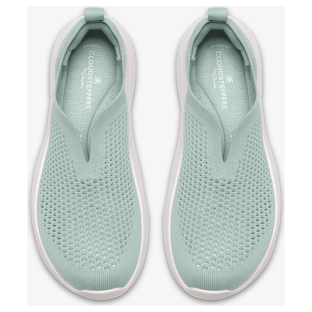 Clarks Solevana Knit Women's Sneaker in Sage