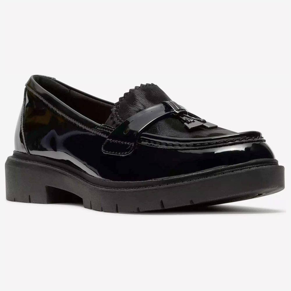 Clarks Westlynn Bella Women's Loafer - Black Patent