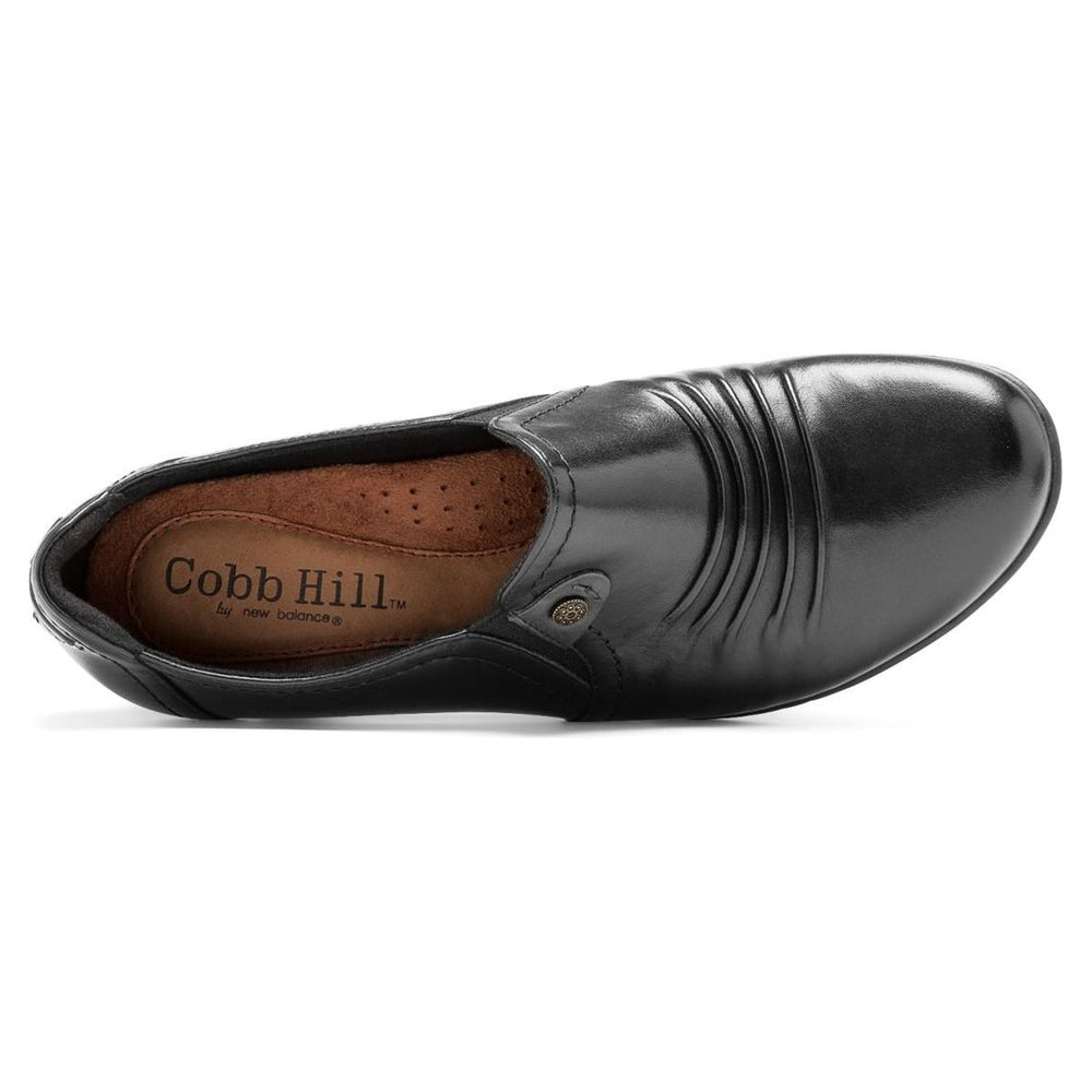 Adele Slip-On Dress Casual Shoe in Black