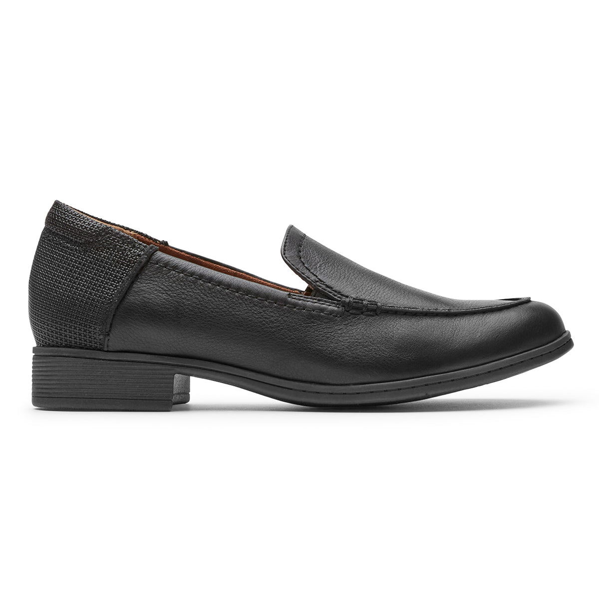 Cobb Hill Crosbie Moc – Women's Black Leather Loafer