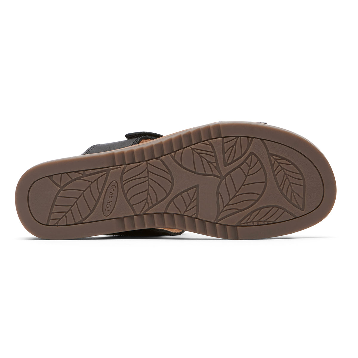 Cobb Hill May Slide Sandal – Women's Black Leather (Wide)