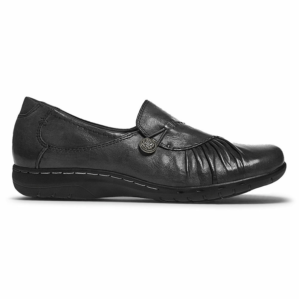 Cobb Hill Paulette All-Day Comfort Loafer – Women's Black Leather