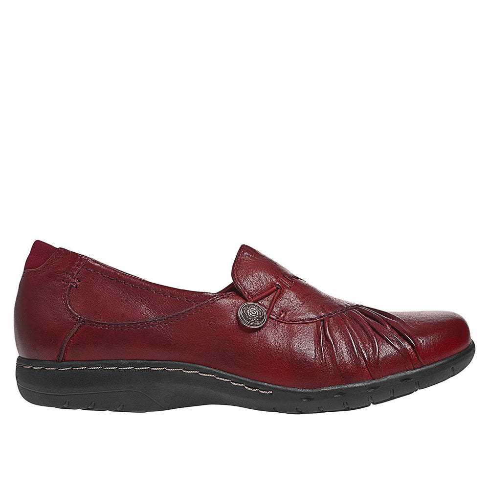 Cobb Hill Paulette All-Day Comfort Loafer – Women's Red Leather