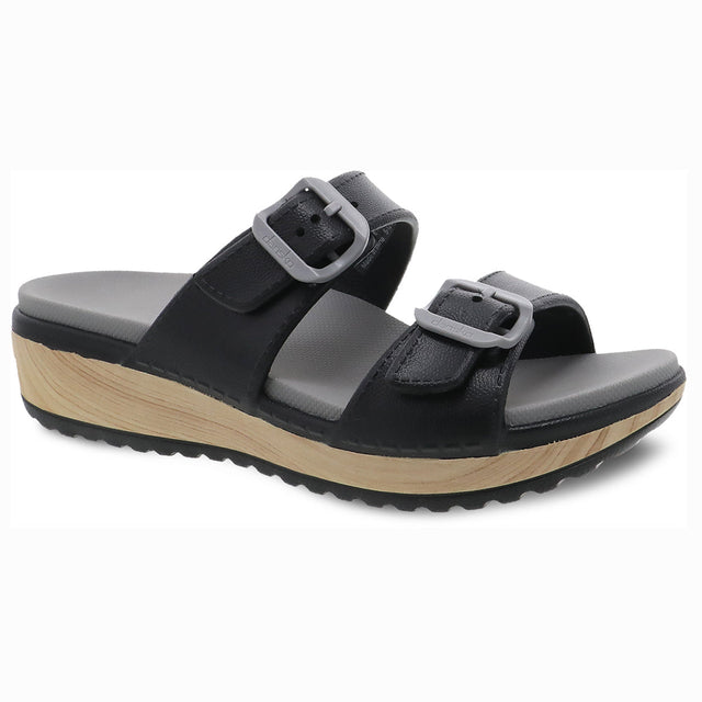 Dansko Women's Kandi Slip On Sandals, lioghtweight eco consiuse slippers arch support and adjustable straps, Style #4520180200