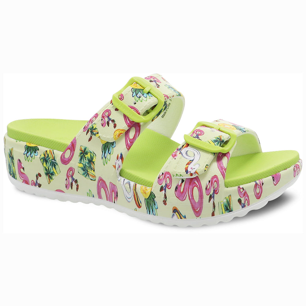Dansko Women's Kandi Molded Sandals Pool Floats, eco-conscious design, arch support, and water-friendly comfort, Style #4520520100
