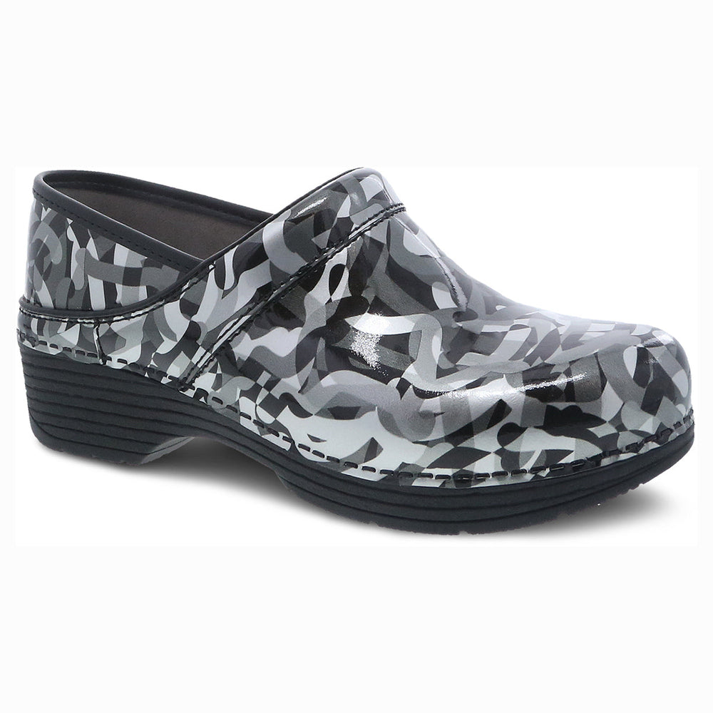 Dansko Women's LT Pro Patent Clogs in Twisty, waterproof professional shoe, all day comfort, Style #5200420202