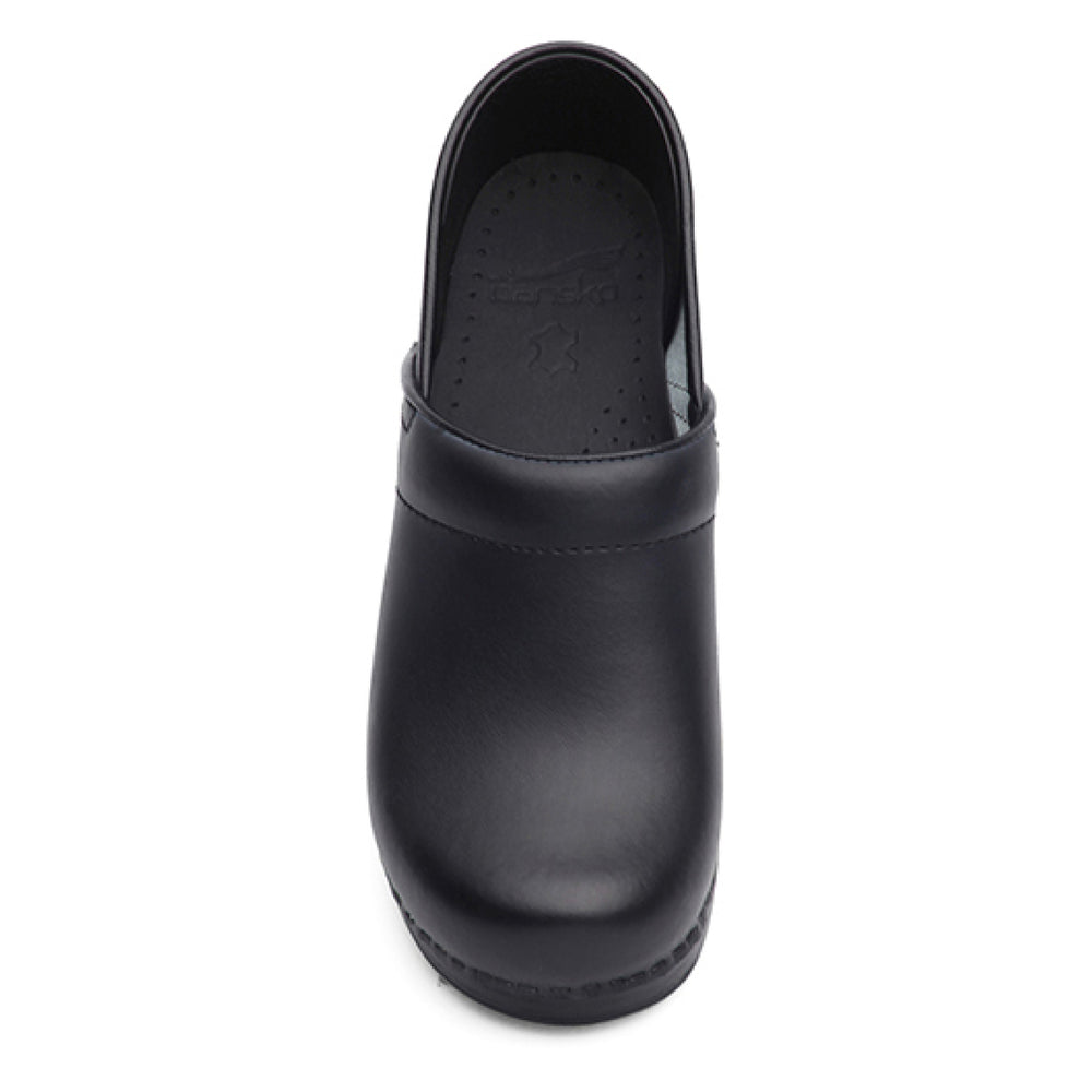 Dansko Professional Women's Slip On Box Clog in Black