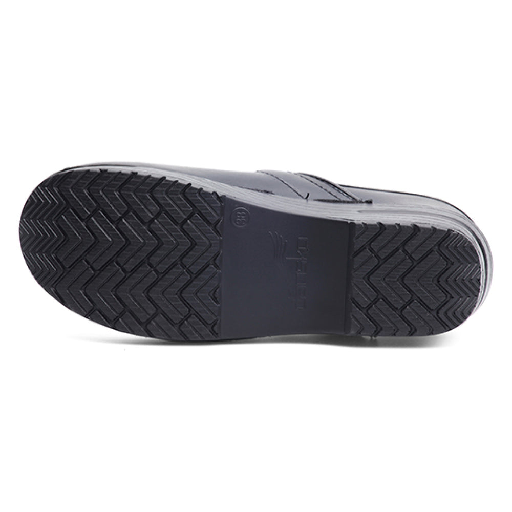 Dansko Professional Women's Slip On Box Clog in Black