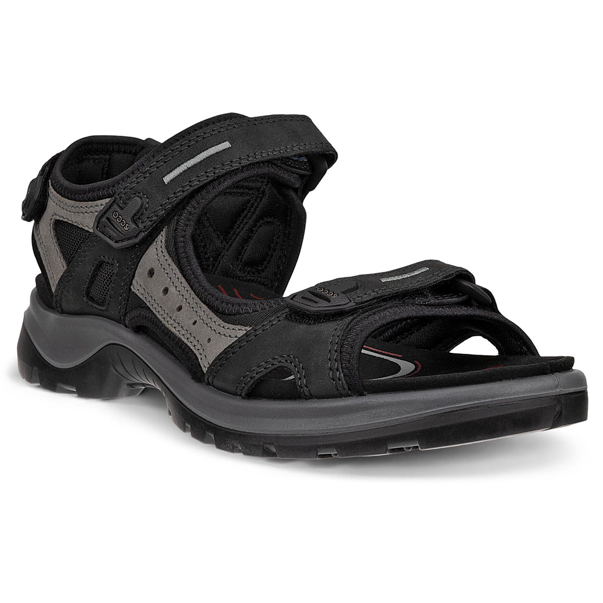 ECCO Women's Yucatan Adjustable Sandals – Black
