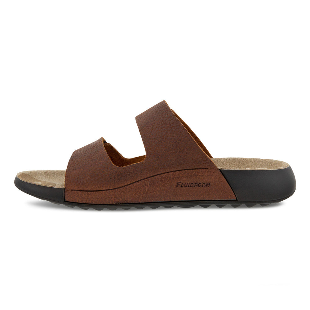 Cozmo Women's Leather Two Strap Sandal