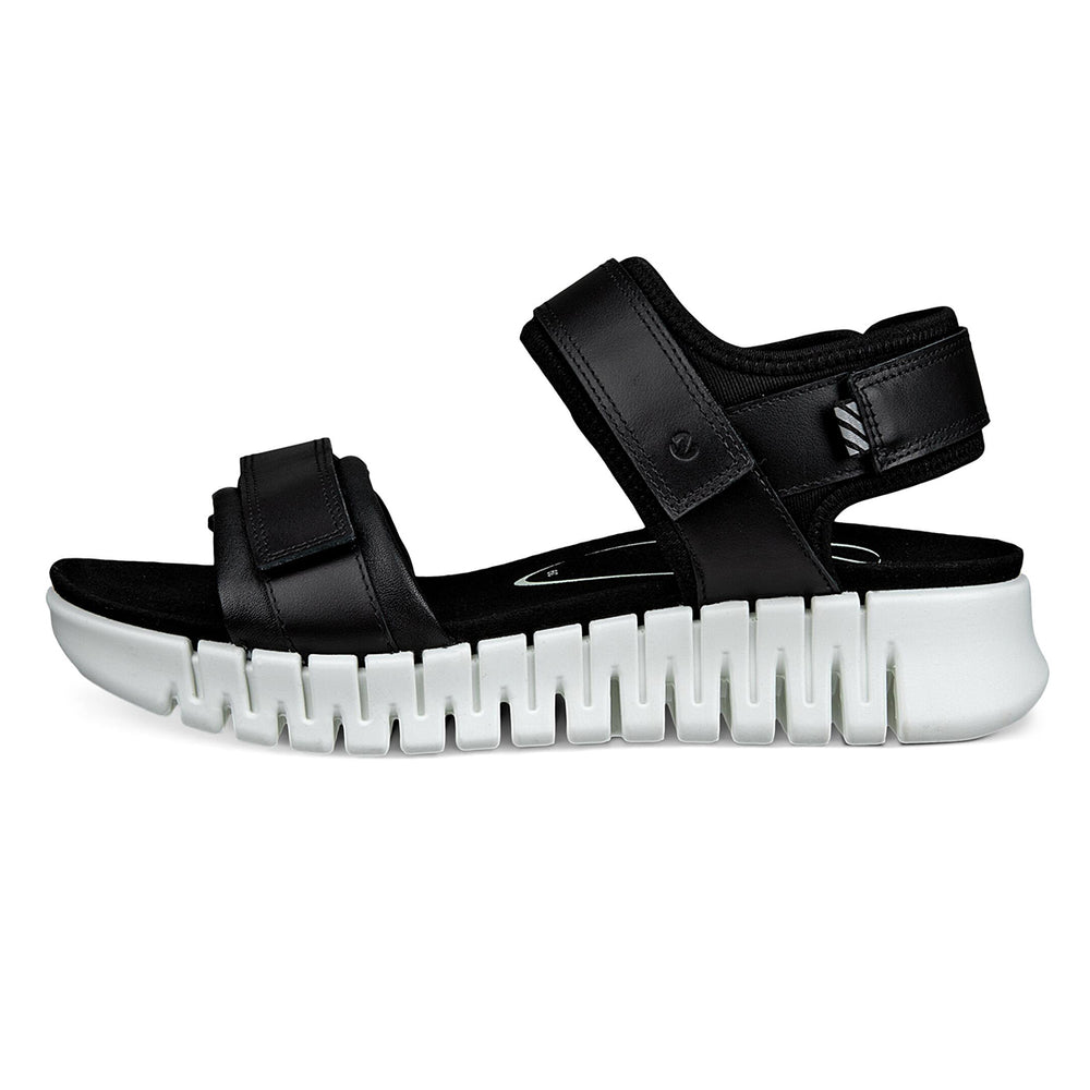 ECCO Women's GRUUV SOL Sandal – Black