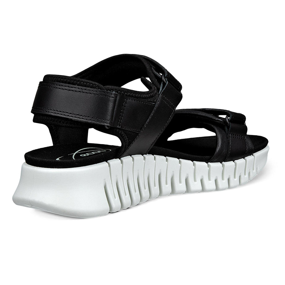 ECCO Women's GRUUV SOL Sandal – Black
