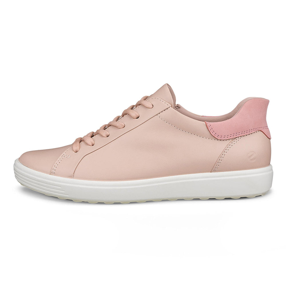 Ecco Soft 7 Women's Step In Sneaker in Old Rose