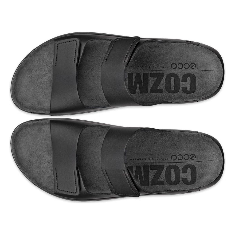 Ecco Cozmo Men's Leather Two Strap Sandal
