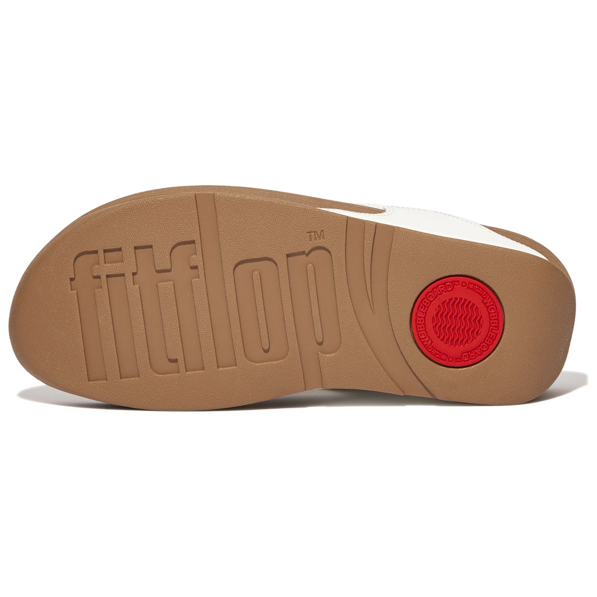 FitFlop Lulu Women's Leather Toe-Post Sandals – White