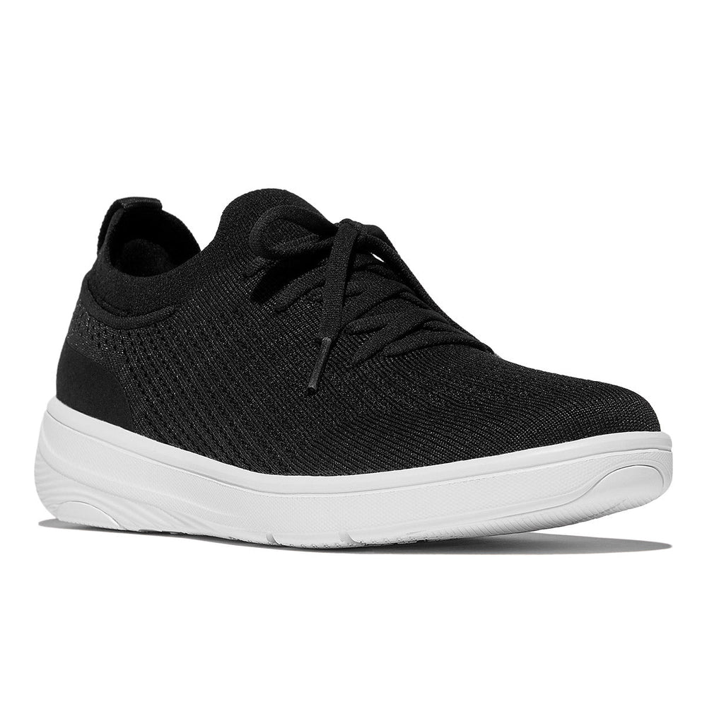 Super-Q Knit Slip-On Laced Sneakers