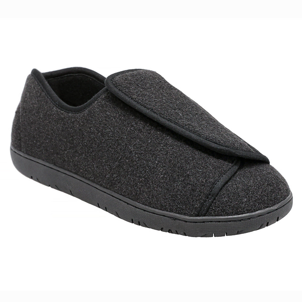 Nurse 2 Black Wool Women's Slippers
