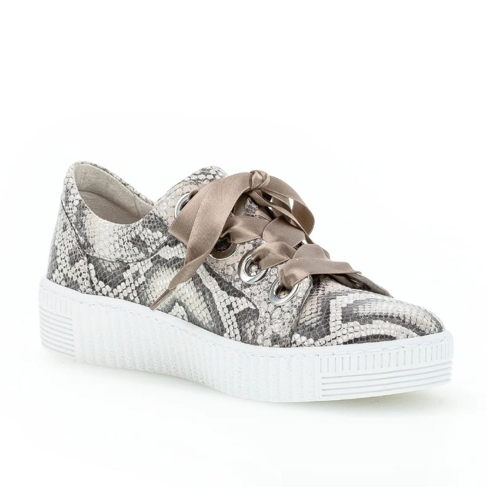 Gabor 330.30 Premium Laced Sneakers - Snake Print